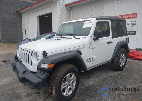 2019 Jeep Wrangler Sport S 4X4 from USA, damaged, VIN 1C4GJXAG0KW583315